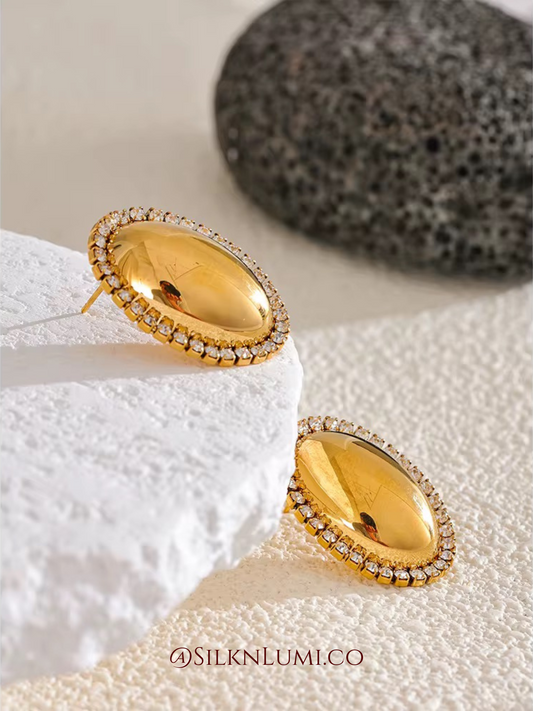 Lady Ovàl studs